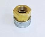 Eaton 12-ST Hansen Series Brass Straight Through Ball Lock Hydraulic Fitting. Fixed Price $99.00.
