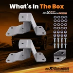 Rear 2" Drop Hangers Lowering Kit For Chevy Gmc C1500 2WD 88-98 Steel. Fixed Price $57.16.