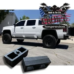 2" Rear Leveling Lift Blocks For Chevrolet Silverado Gmc Sierra Hd Steel Kit. Fixed Price $43.00.