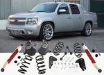 Avalanche 07-14 Lowering Kit 3" Front 5" Rear Drop Mcgaughy's With Shocks. Fixed Price $942.90.