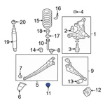 Ford E-350 Super Duty 2008-2026 N805028S100 Radius Arm Nut. Fixed Price $10.67.