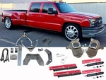 Gmc Sierra 3500HD 2001- 2010 Lowboy Motorsports 6/8 Drop Kit. Fixed Price $2420.90.