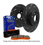 Ebc Brakes S15KF1265 Extra Duty Front Disc Pad And Usr Rotor Kit. Fixed Price $501.14.