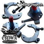 Mustang Ii Drop Spindles 2" Lowering Kit & Gm Metric Caliper Brackets. Fixed Price $290.00.