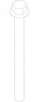 Genuine Ford Radius Arm Bolt N806592-S150. Fixed Price $52.52.