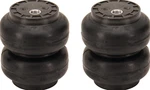 Two SS6 Slam Bags Pair Ride Suspension 6" Round 1/2"NPT Port SS-6. Fixed Price $222.12.