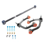 Maxpeedingrods 2-4" Lift Upper Control Arms + Rear Track Bar For 00-06 Gmc Yukon. Fixed Price $144.49.