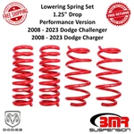 Bmr Suspension Lowering Springs 1.25" Drop For 08-23 Dodge Charger Challenger. Fixed Price $320.72.