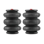 Pair Triple Bellow 2600 1/2"NPT Single Port Ride Springs Suspension. Fixed Price $156.99.