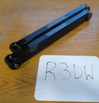 New Hotchkis Rear Lower Trailing Control Arms 22-3/8 Center-to-center (R3DW). Fixed Price $120.00.