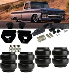 Gmc C-10 1963-1972 Front & Rear Brackets With React Notch SS-7 Bags. Fixed Price $940.90.