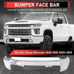 Chrome Front Bumper Face Bar For 2020-2023 Chevy Silverado 2500 3500 W/o Park. Fixed Price $360.99.