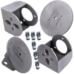 1 Set Front Air Ride Bag Bolt Brackets Replacement Ford Crown Victoria. Fixed Price $141.08.