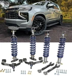 Tahoe 2021-2026 4WD Ridetech Lowering System Front And Rear Coilovers Kit. Fixed Price $3256.90.