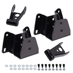 4" Rear Drop Leaf Spring Hanger & Shackles Lowering Kit Ford F150 F100 73-96. Fixed Price $70.85.
