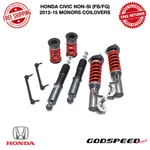 Godspeed Monors Coilover Damper Kit Fits 2012-2015 Honda Civic Non-si (fb / Fg). Fixed Price $795.00.