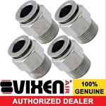 3/8"NPT Male 3/8"OD Tube Push To Connect/ptc Straight Fitting Pack VXA7383-4. Fixed Price $35.98.
