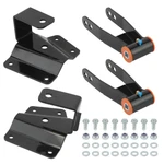 4" Rear Shackles Hangers Drop Lowering Kit For Silverado Sierra 1500 2WD 1999-06. Fixed Price $80.95.