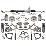 For Mustang Ii Ifs, Drop Spindles, 700 Coilovers, Power Rack, 4-1/2. Fixed Price $2157.99.
