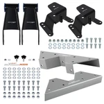 Rear 4" Drop Lowering Shackles & Hangers Kit W/ Notch For Chevy C10/R10 73-87. Fixed Price $201.22.