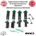 REV9 Hyper-street Ii Coilover Upgrade Kit For 2009-2015 Toyota Venza Fwd (GV10). Fixed Price $565.00.