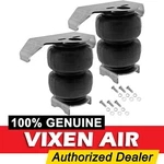 Suspension Air Bags W/upper Lower Mounting Brackets Kit VXD2500DP/BB. Fixed Price $196.18.