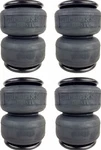 Four 4 Ply Air 2500 Bags Heavy Duty Titan Iv Single 1/2"NPT Port Spring. Fixed Price $288.75.