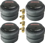 Airmaxxx 2500 Ride Bags 4 Pack & 1/2" Hose Elbows Replacement. Fixed Price $259.26.