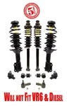 Jetta Golf 1.8L 2.0L 93-98 Strut Shock Coil Spring Assembly & Suspension Kit. Fixed Price $356.00.
