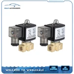 2PCS 1/4" Npt 110-120V Air Suspension Valve Solenoid Brass Electric N/c. Fixed Price $25.45.