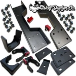 Crown Suspension 1988-1998 C1500 Silverado 5" Rear Lowering Flip Kit C-notch. Fixed Price $275.00.