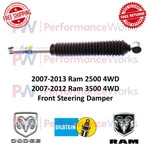 Bilstein B8 5100 Front Steering Stabilizer For Ram 07-13 2500 & 07-12 3500 4WD. Fixed Price $120.07.