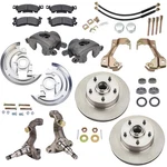 Speedway Motors Deluxe 1964-74 Gm Car Front Spindle And Disc Brake Kit. Fixed Price $444.99.