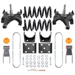 4"/7-8" Drop Spindles Coils Shackles Kit For Chevy Gmc C1500 1988-1998. Fixed Price $439.35.