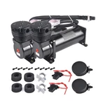 2PCS 200PSI Heavy Duty Train Horn/air Ride Suspension Compressor 12V 3/8 .... Fixed Price $258.67.