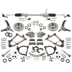For Mustang Ii Ifs, Drop Spindles, 700 Coilovers, Manual Rack, 4-3/4. Fixed Price $2309.99.