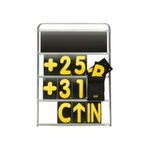Omp NC0-1068 Pit Board 4 Row Alum Frame 100X72CM. Fixed Price $249.00.
