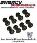8 Pack Energy Suspension Link Poly Bushings 3" Wide 1/2" Bolt - P/n 2004. Fixed Price $102.00.