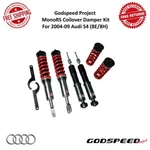 Godspeed Monors Coilover Damper Kit For 2004-09 Audi S4 (8E/8H) #MRS1830-B. Fixed Price $795.00.