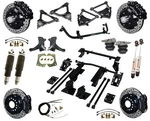 Ridetech Air Suspension Kit & Wilwood BRAKES,13"/12" DRILL,BLACK,73-87 C10. Fixed Price $11499.99.