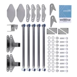 Universal Weld On Parallel 4 Link Kit Rat Truck For Classic Car Air Ride. Fixed Price $195.00.