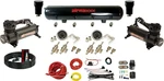 Airmaxxx 3/8" Manual Toggle Ride Management W/480 Black Compressors & Tank. Fixed Price $1009.99.