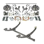 44 Hd Gasser Axle/spindle/brake Kit, 5 On 3/4 In. Fits Chevy. Fixed Price $1205.99.