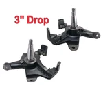 2PCS 3" Drop Spindles Steering Knuckle For 1975-1991 Chevy Gmc C30 C3500 2WD. Fixed Price $259.99.
