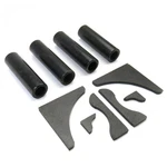 Mustang Ii Crossmember Pin And Gusset Brace (set). Fixed Price $62.50.