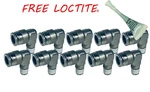 Push To Connect Swivel Elbow Fitting For 1/4" Npt - 1/2" Air Line 10 Pac Loctite. Fixed Price $98.90.