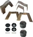 Rear Drop Kit Weld In 9" Frame Notch W/2500 Bags & Brackets Fits 1963-72 C10. Fixed Price $399.95.
