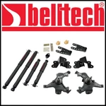 Belltech 2" Front 4" Rear Lowering Kit W/nd Shocks 88-91 Chevy C1500 Std Cab V8. Fixed Price $912.00.