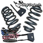 2000-2006 Tahoe Suburban 2" Rear Lowering Leveling Spring Kit Crown Suspension. Fixed Price $300.00.