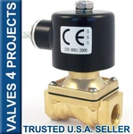 3/8" Electric Solenoid Valve 110/120V Ac Fkm/viton Air Water Fuel... B21V. Fixed Price $33.95.